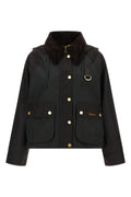 Reighton Wax Jacket with D-Ring Detail