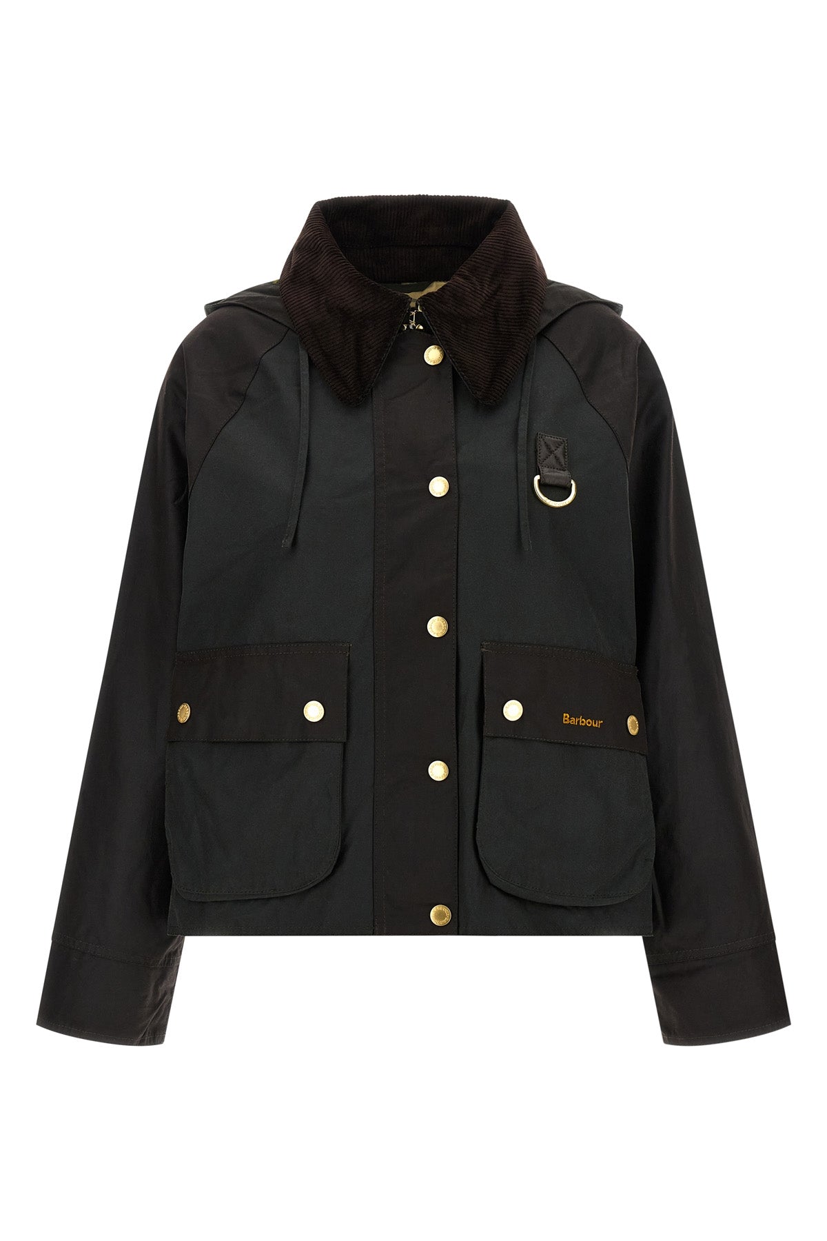 Reighton Wax Jacket with D-Ring Detail