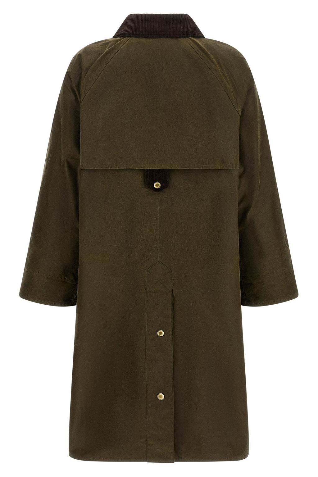 Barbour Longline Jacket Corduroy Details