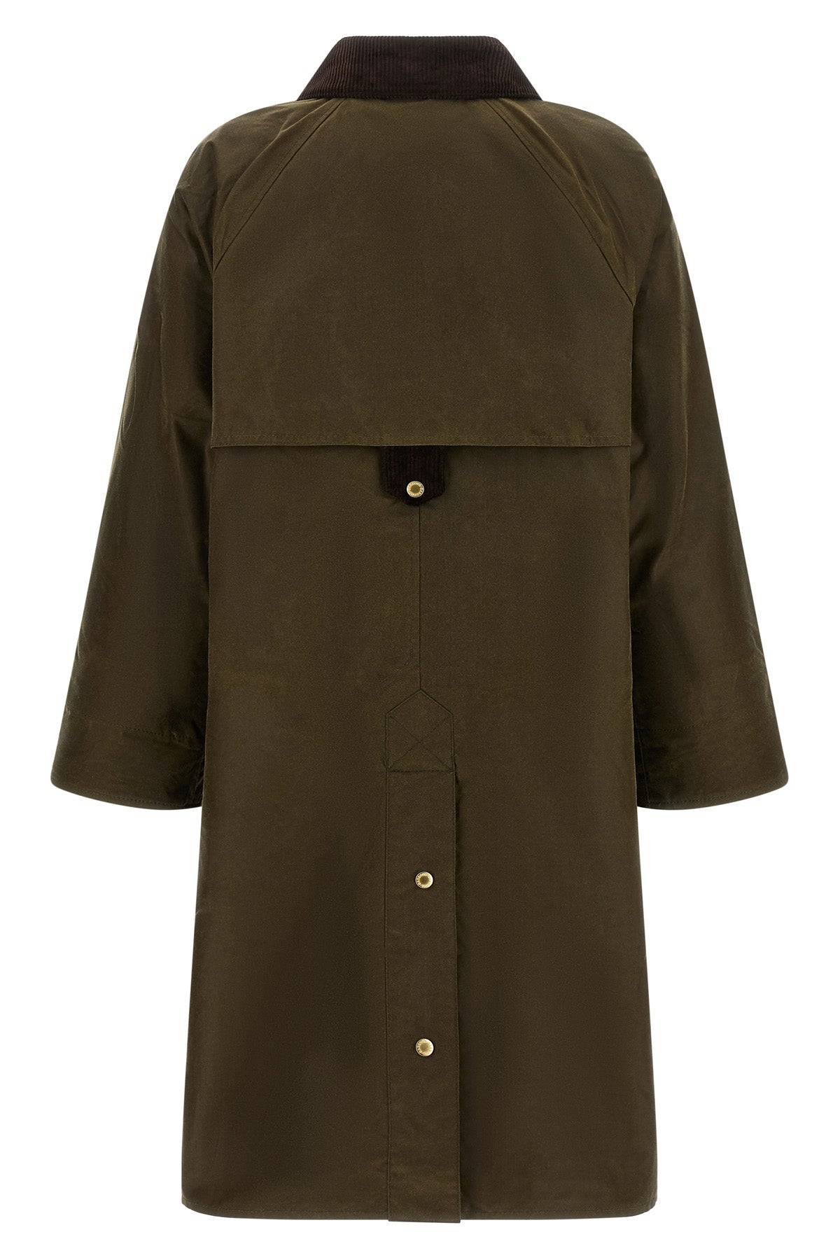Barbour Longline Jacket Corduroy Details