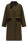 Barbour Longline Jacket Corduroy Details