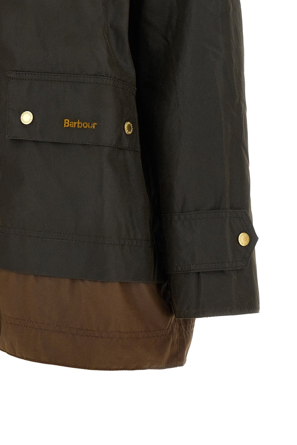 Barbour Wrenwood Waxed Cotton Jacket With D-Ring Detail