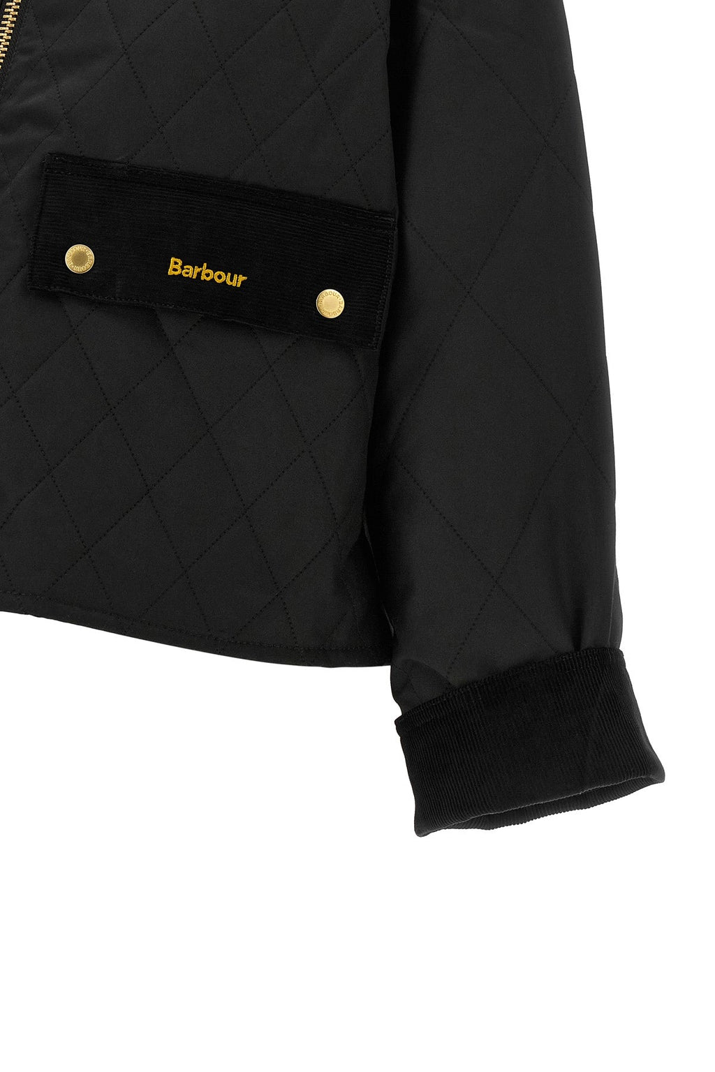 Barbour Quilted Waxed Cotton Spey Jacket