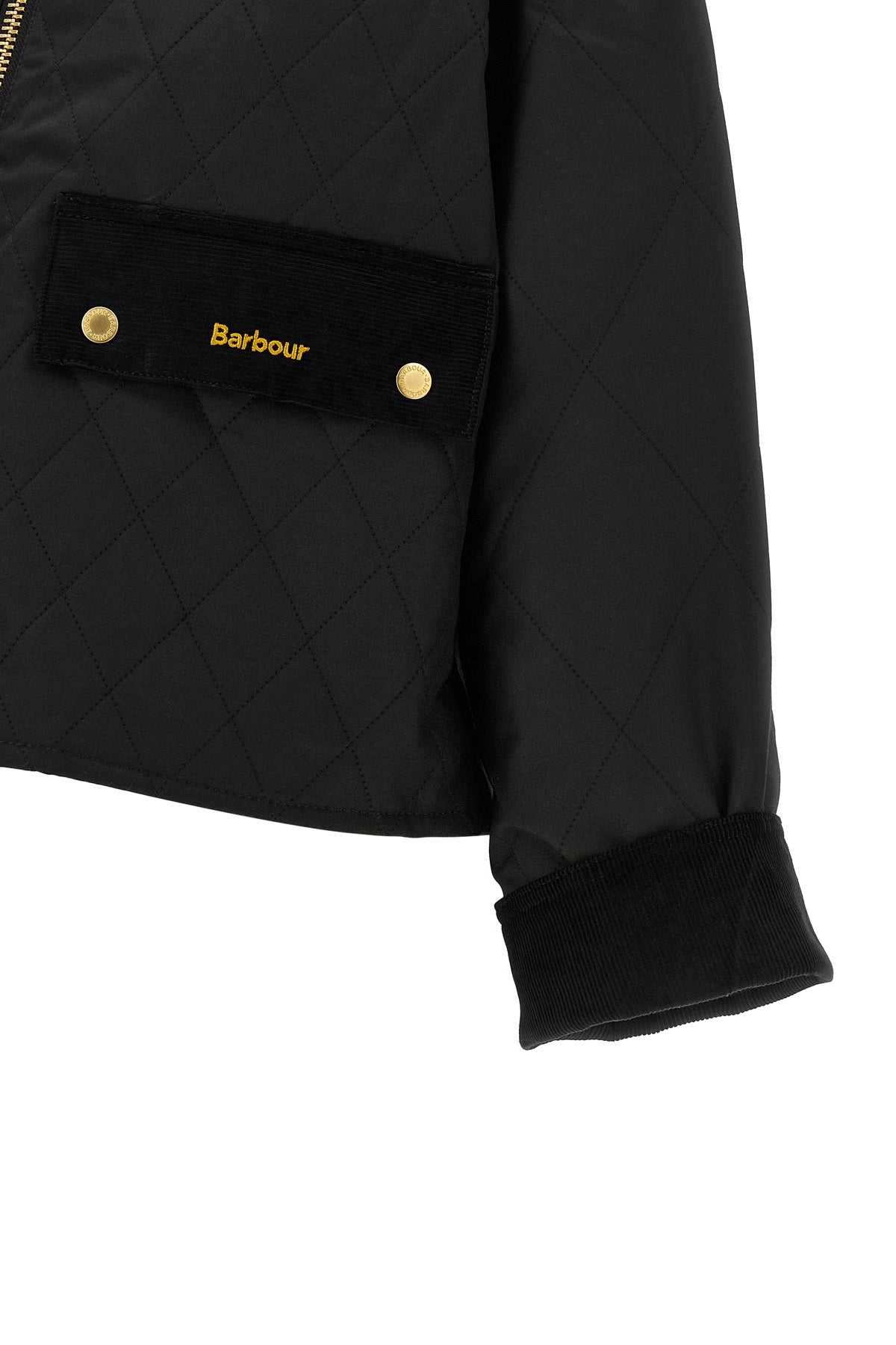 Barbour Quilted Waxed Cotton Spey Jacket