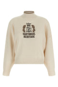 Heraldic Crest Cashmere Sweater