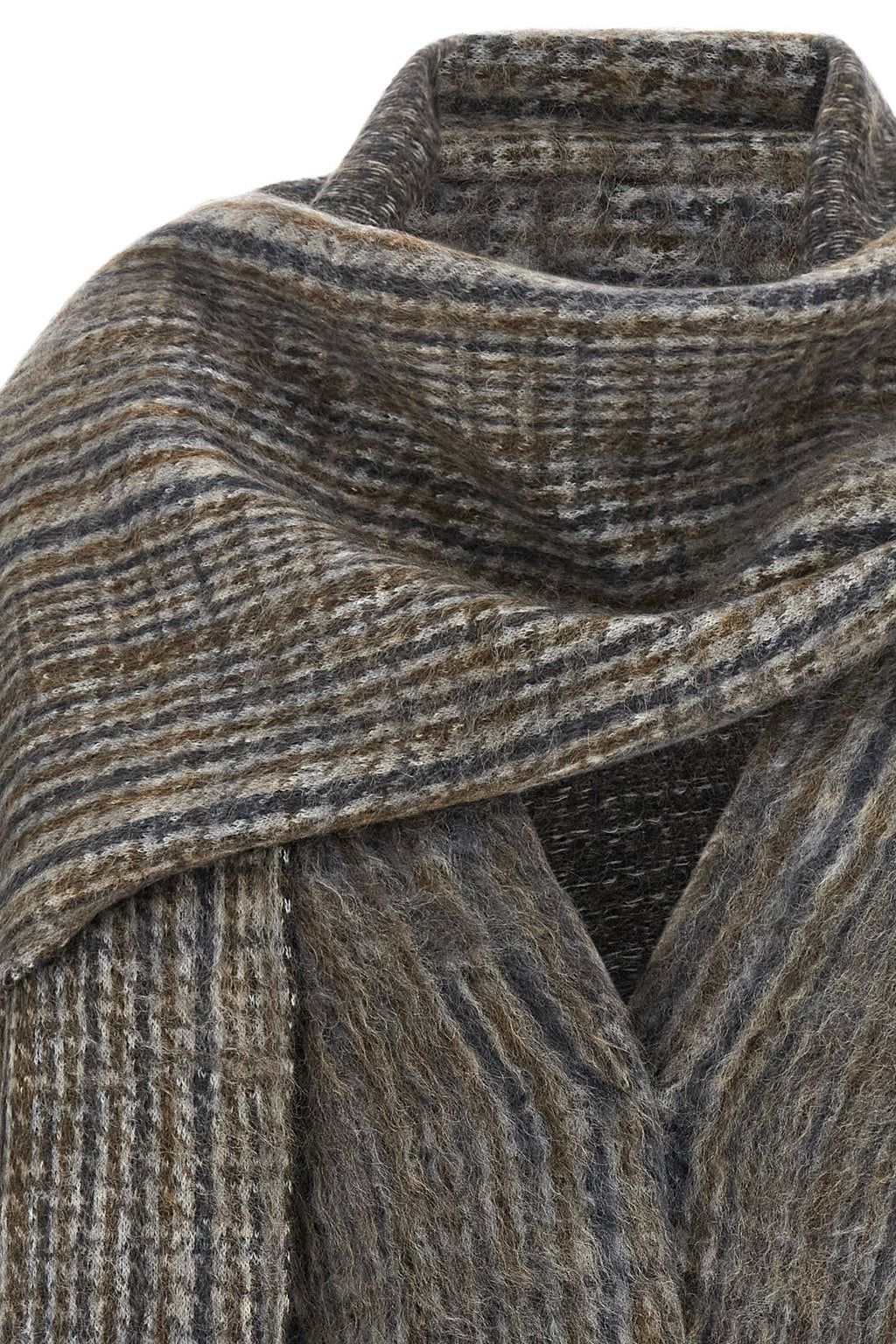 Brunello Cucinelli Cardigan With Scarf Detail