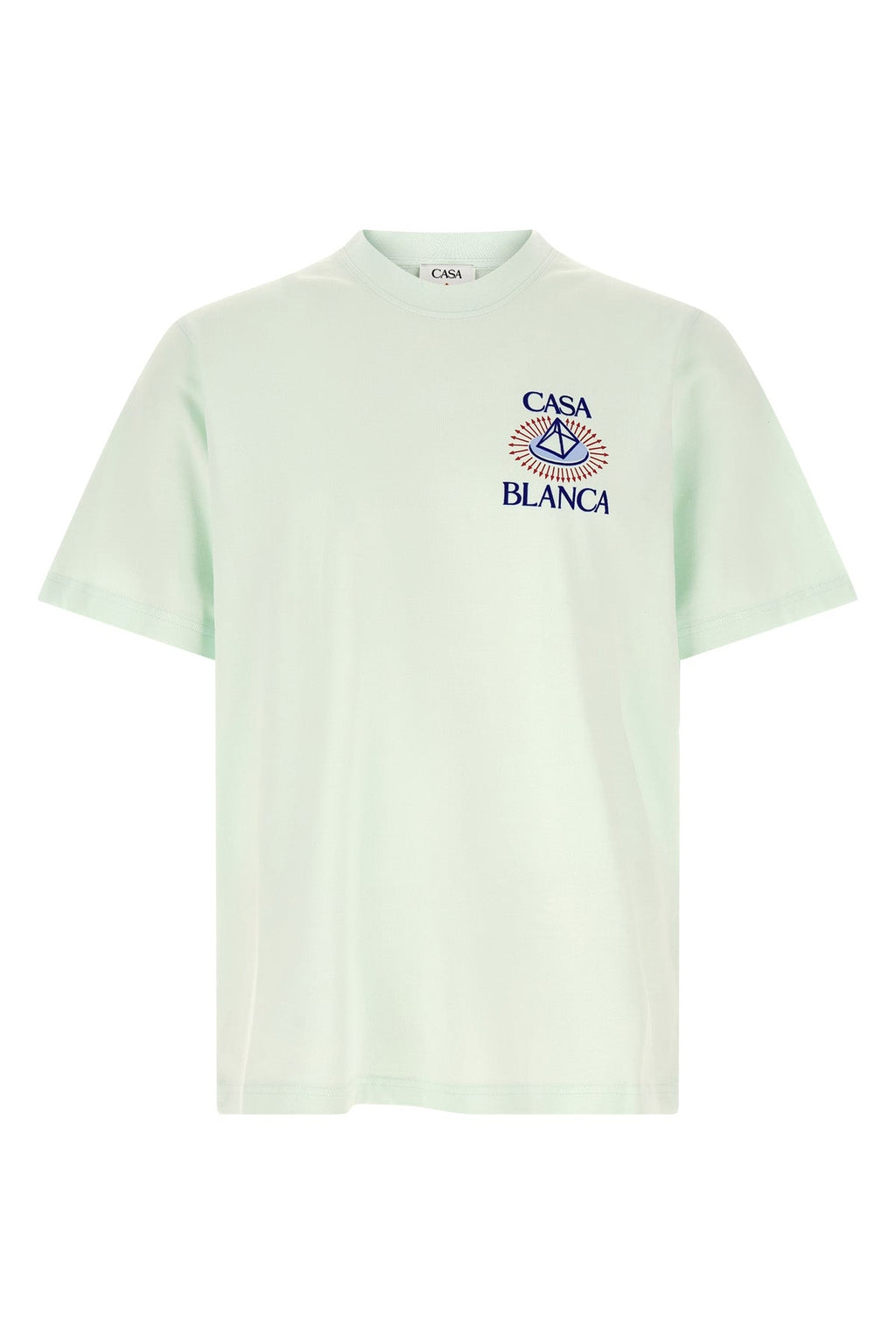 Celestial Pyramid' Flock-Printed T-Shirt