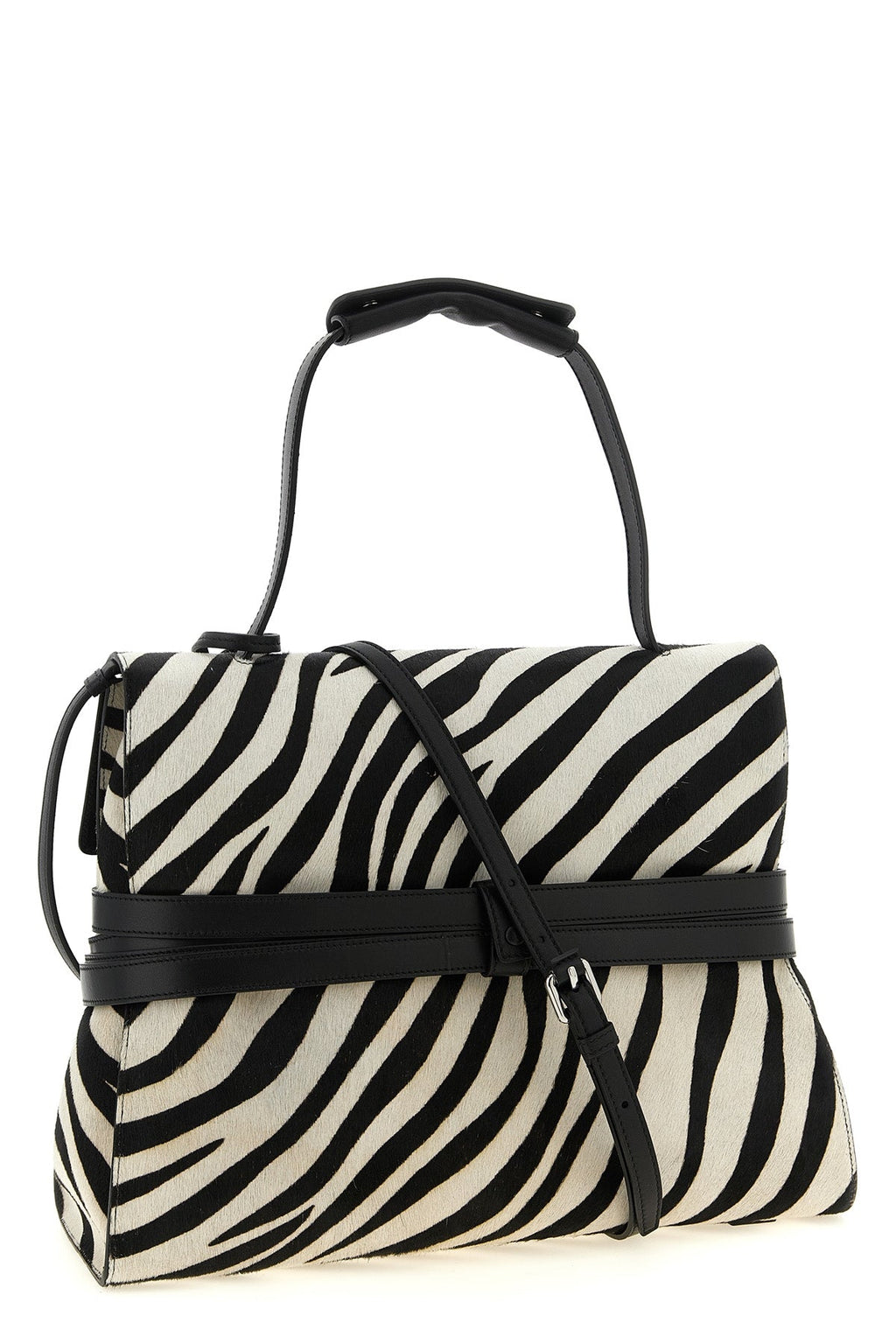 Moschino Top Handle Bag with Belt Detail