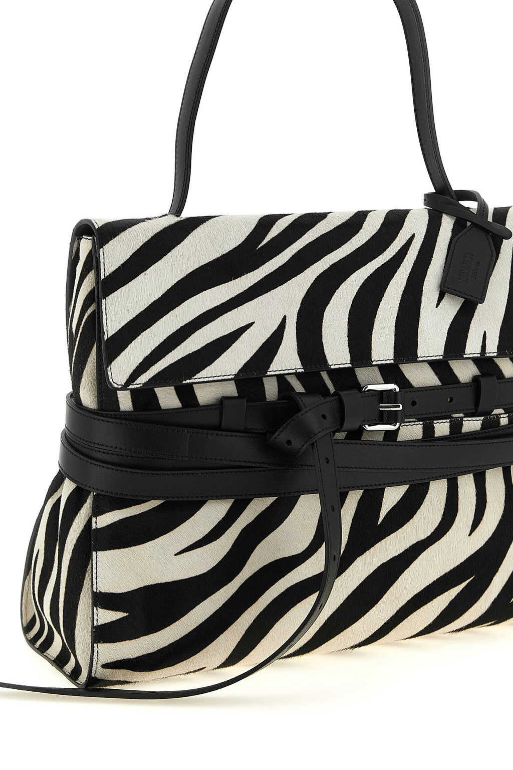 Moschino Top Handle Bag with Belt Detail