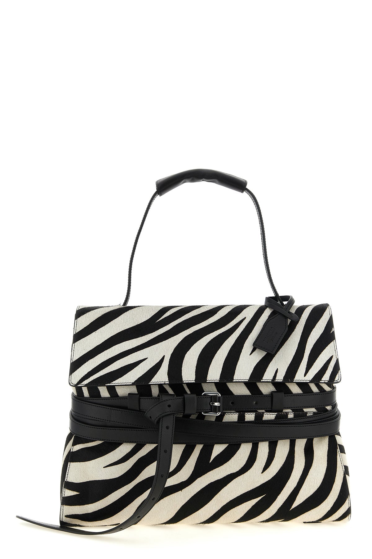Moschino Top Handle Bag with Belt Detail