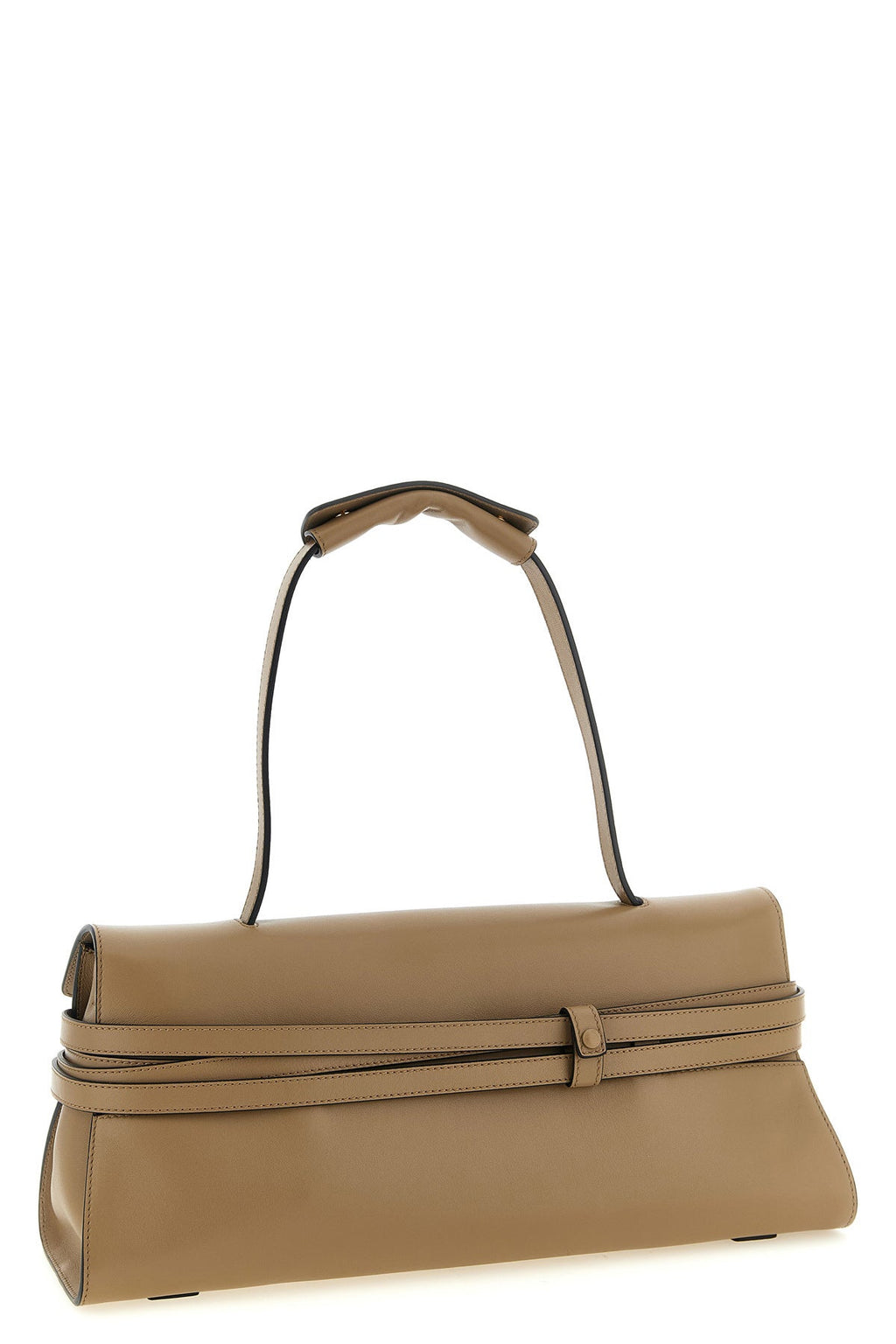 Moschino Shoulder Bag With Decorative Belt