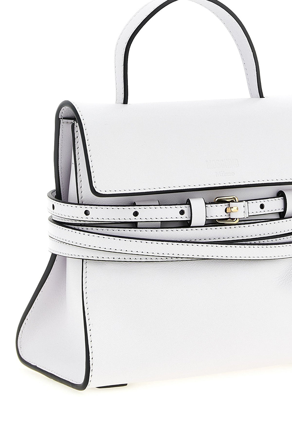 Moschino Top Handle Bag With Belt Detail
