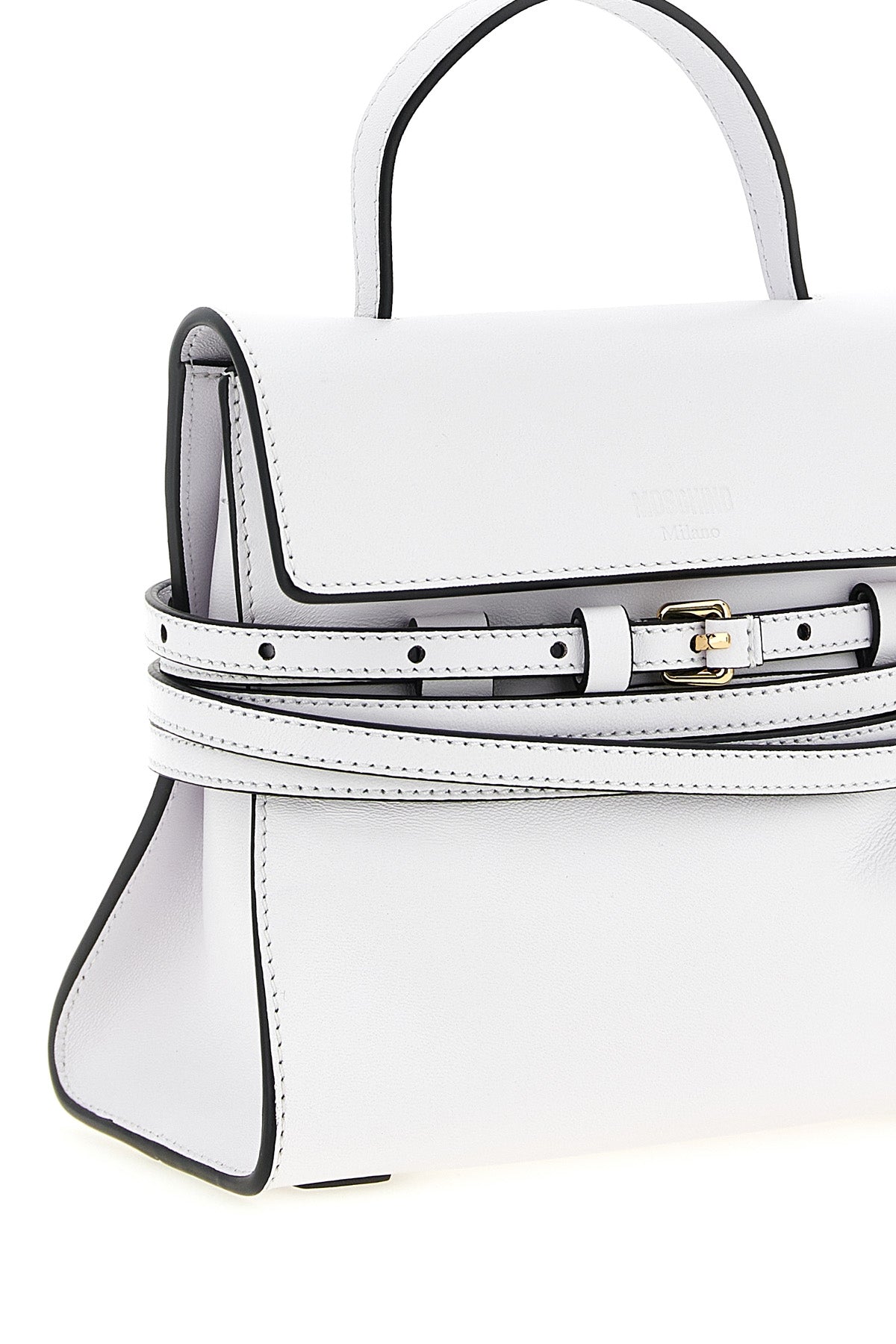 Moschino Top Handle Bag With Belt Detail