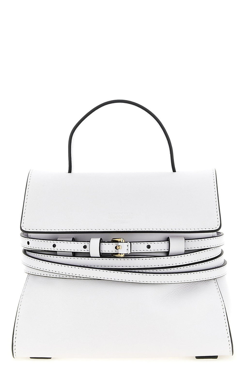 Moschino Top Handle Bag With Belt Detail