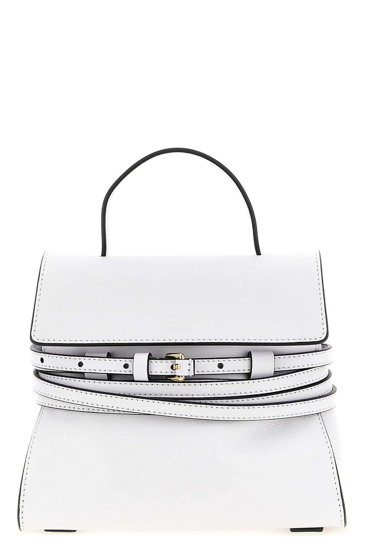 Moschino Top Handle Bag With Belt Detail