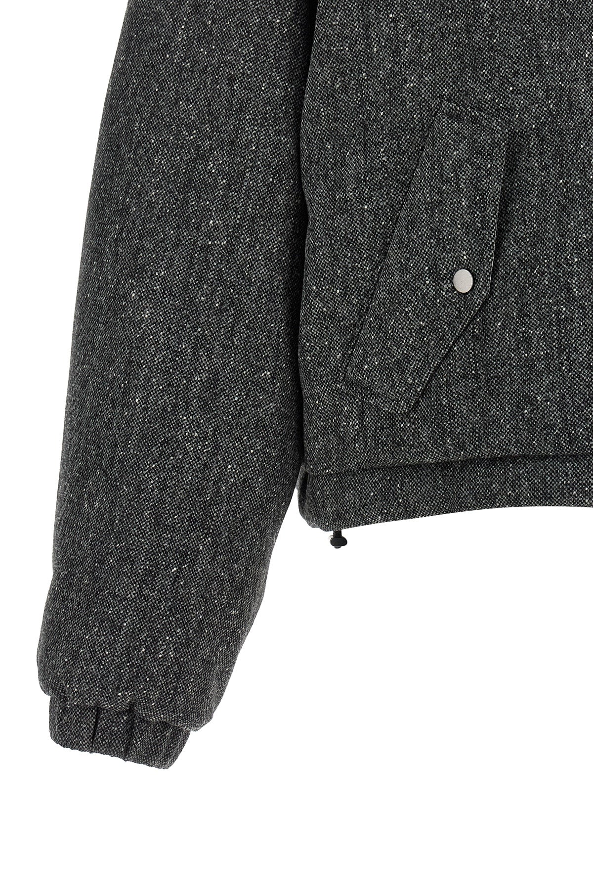 Brunello Cucinelli Down Jacket with Metal Snaps
