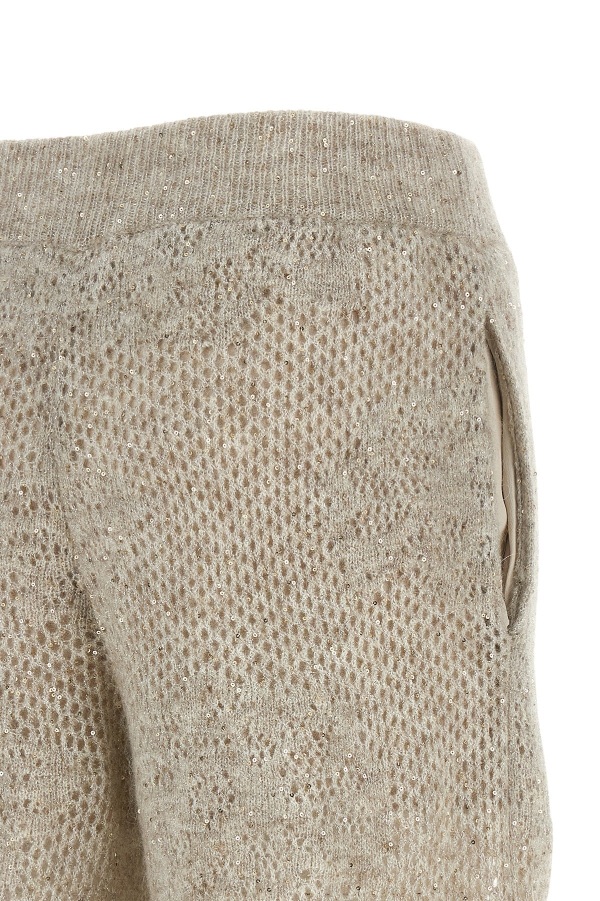 'Dazzling Abstact Leaf' pants