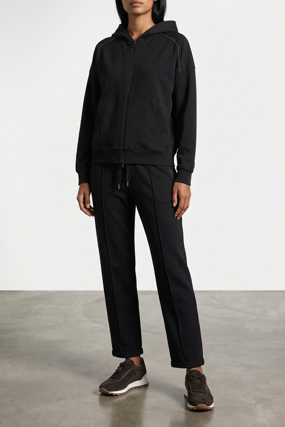 'Shiny Trims' Hoodie