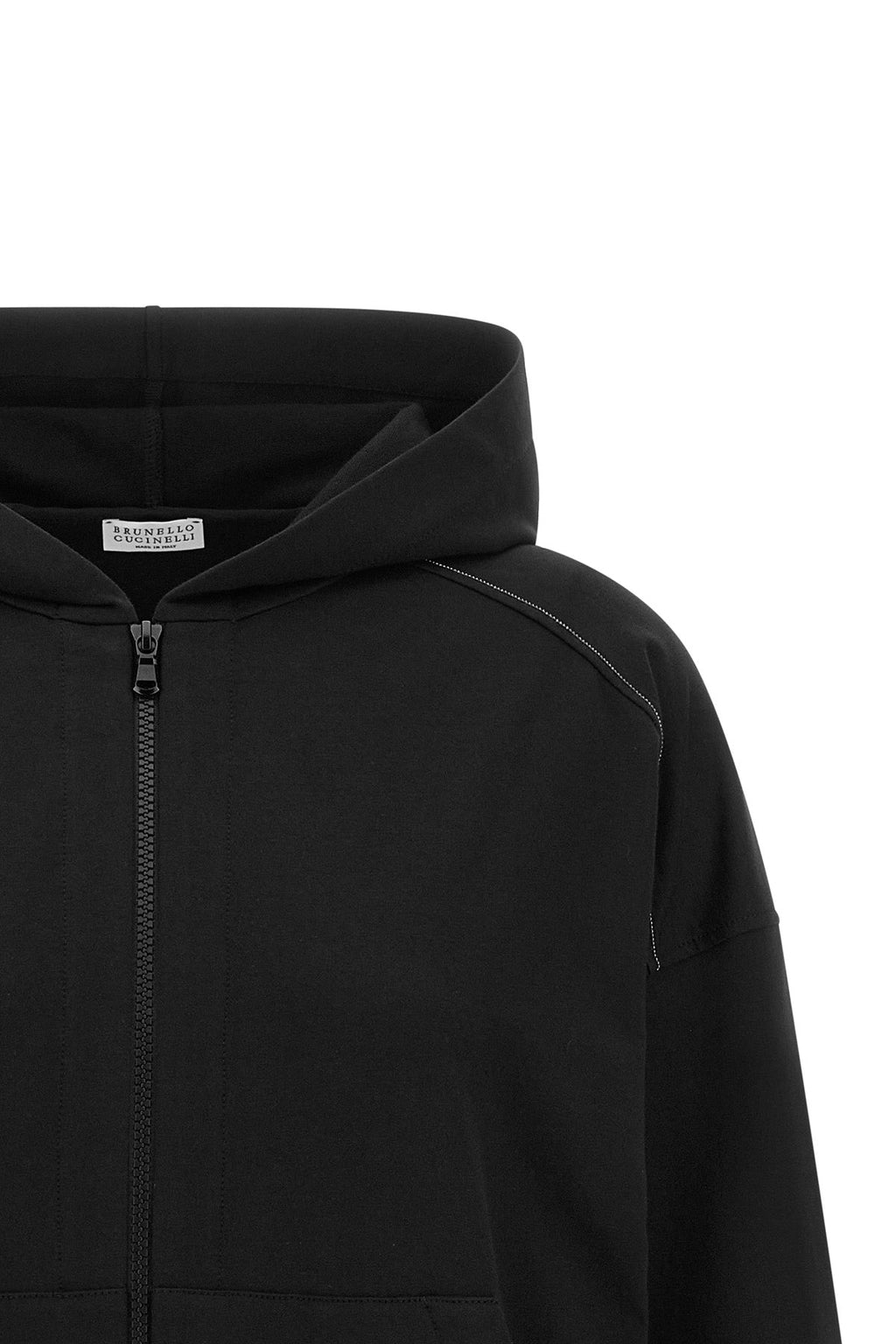'Shiny Trims' Hoodie