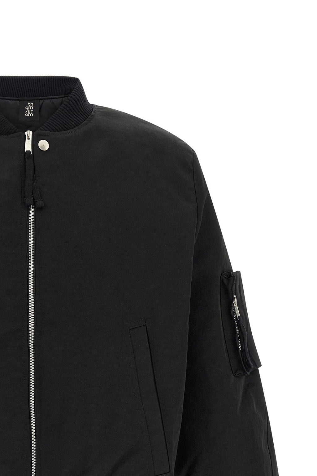 Zip-Front Bomber Jacket