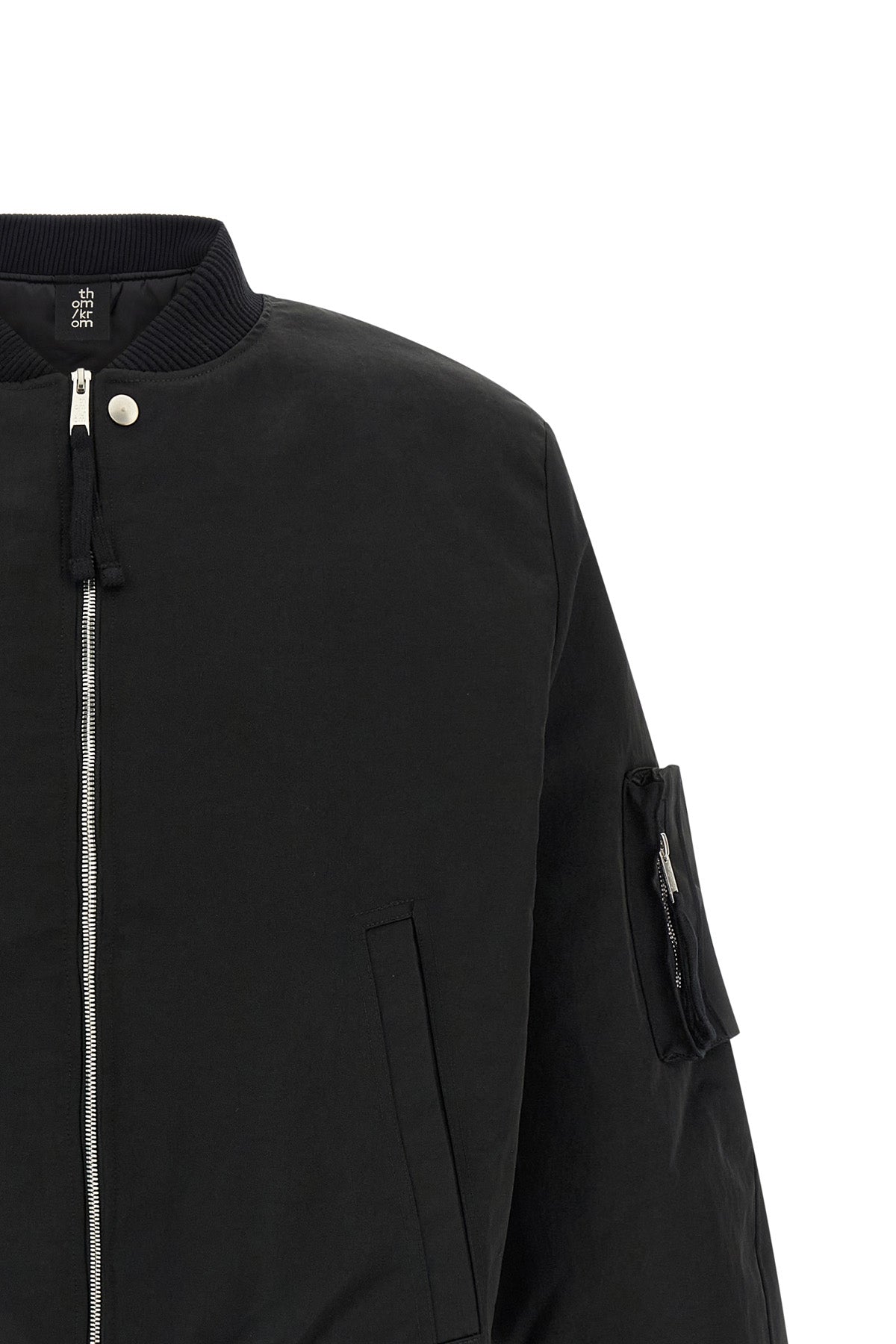 Zip-Front Bomber Jacket