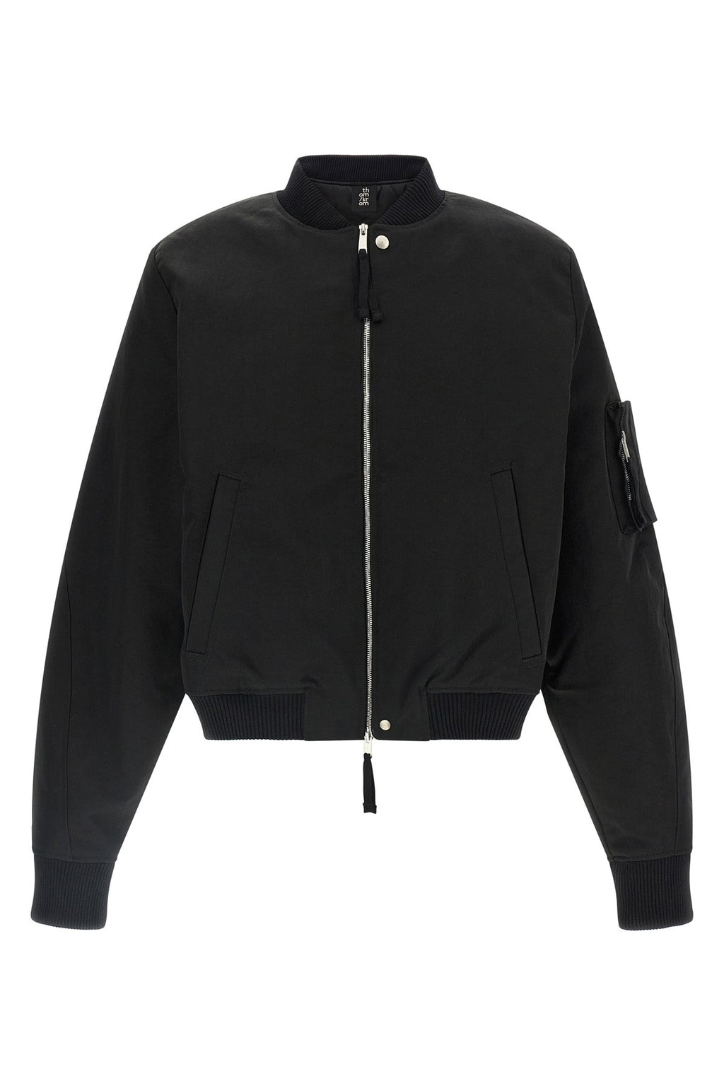 Zip-Front Bomber Jacket