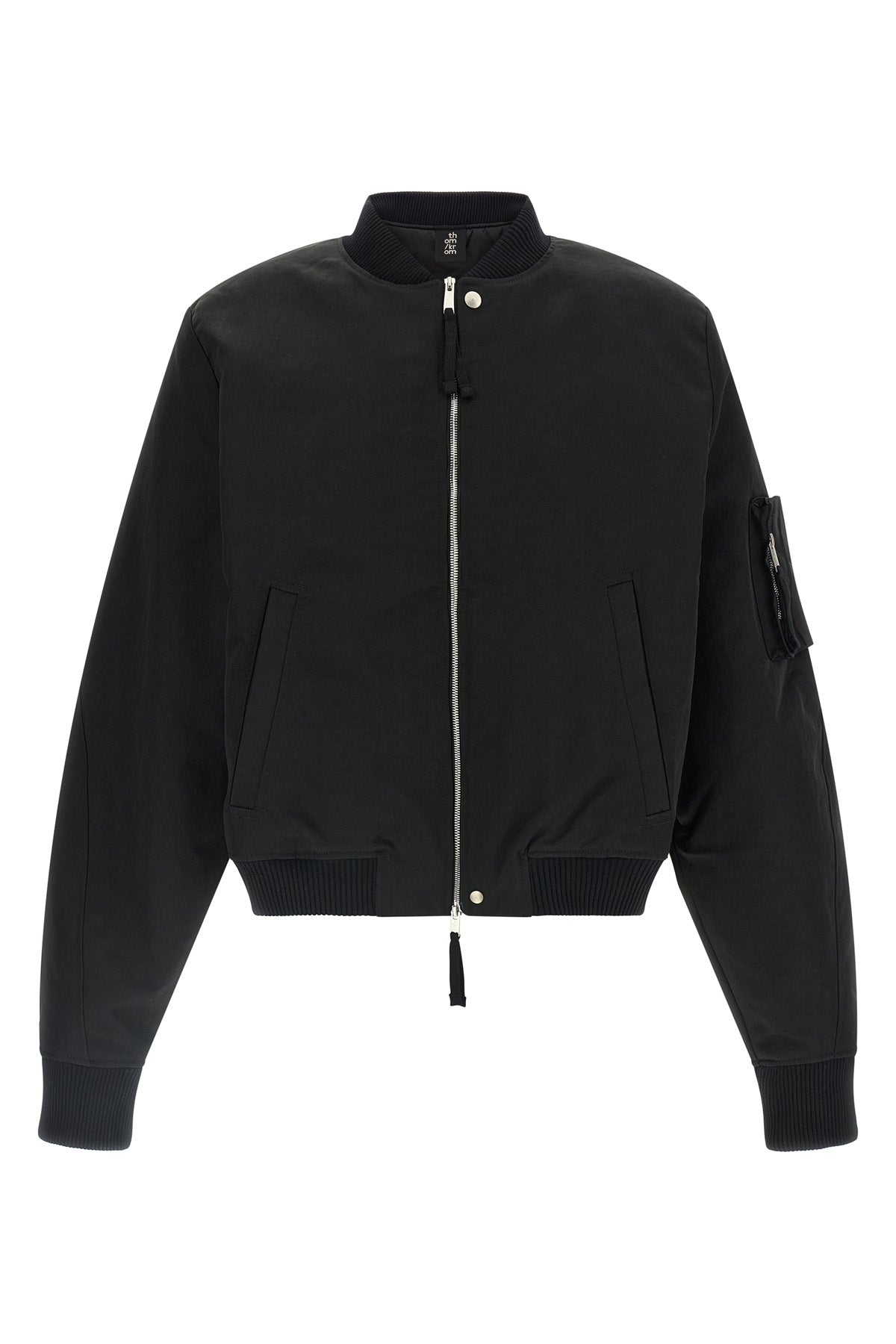 Zip-Front Bomber Jacket
