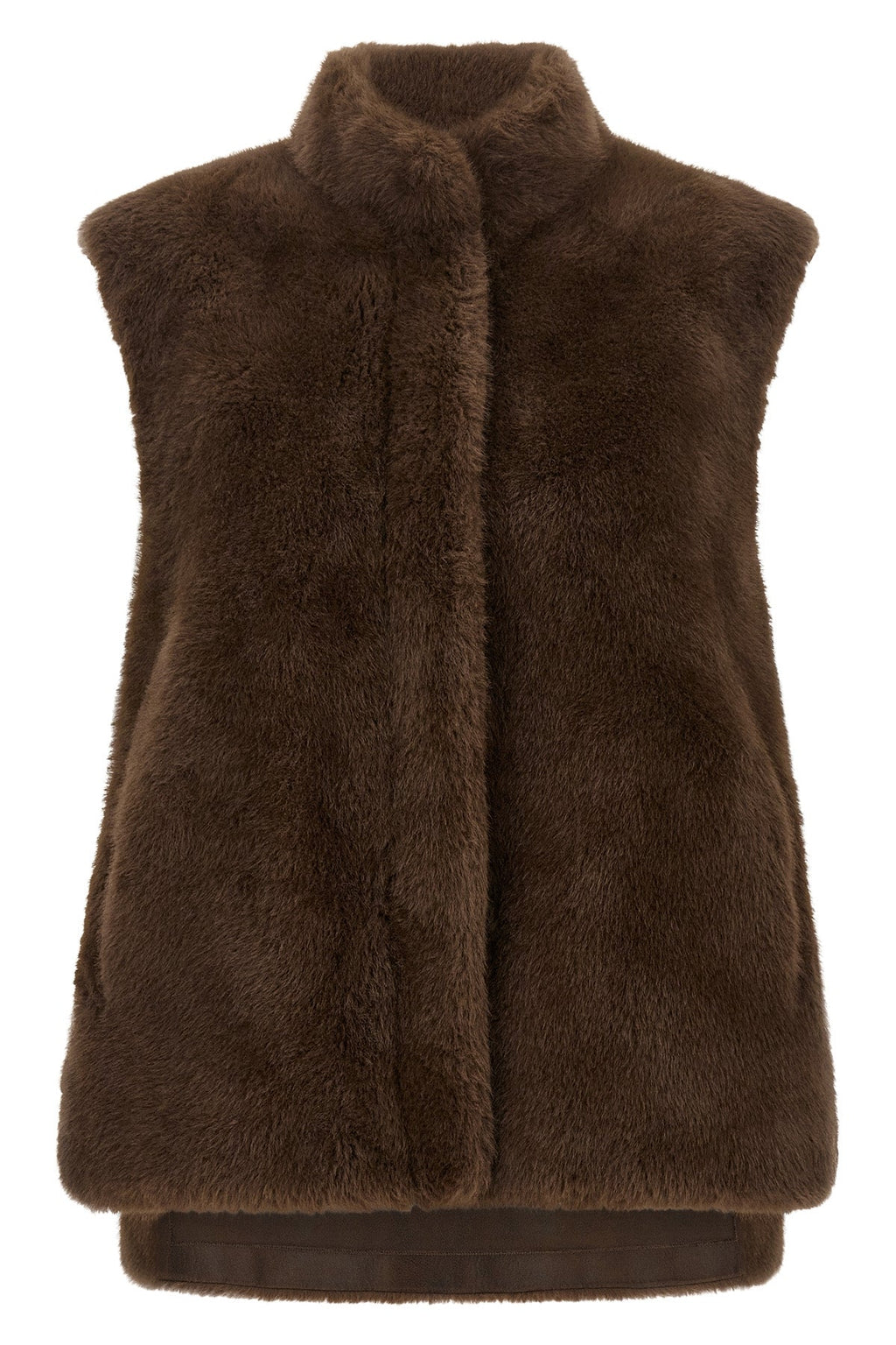 Faux Mink Gilet