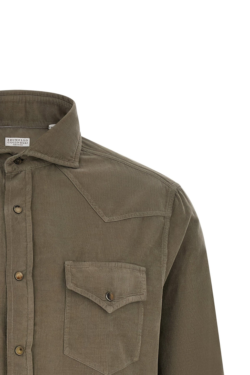 Fine-Wale Corduroy Shirt