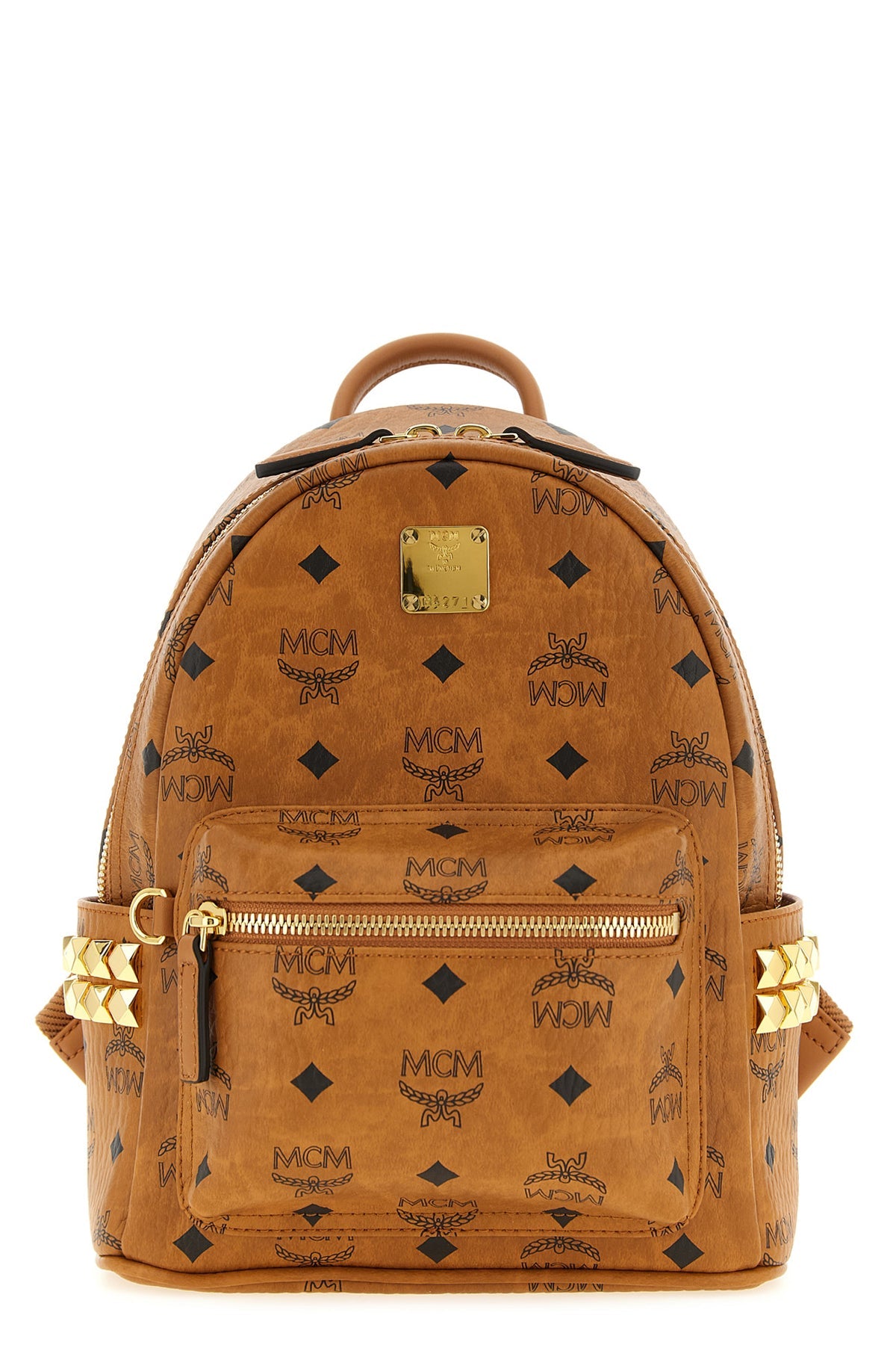 MCM Stark Mini backpack with pyramid studs