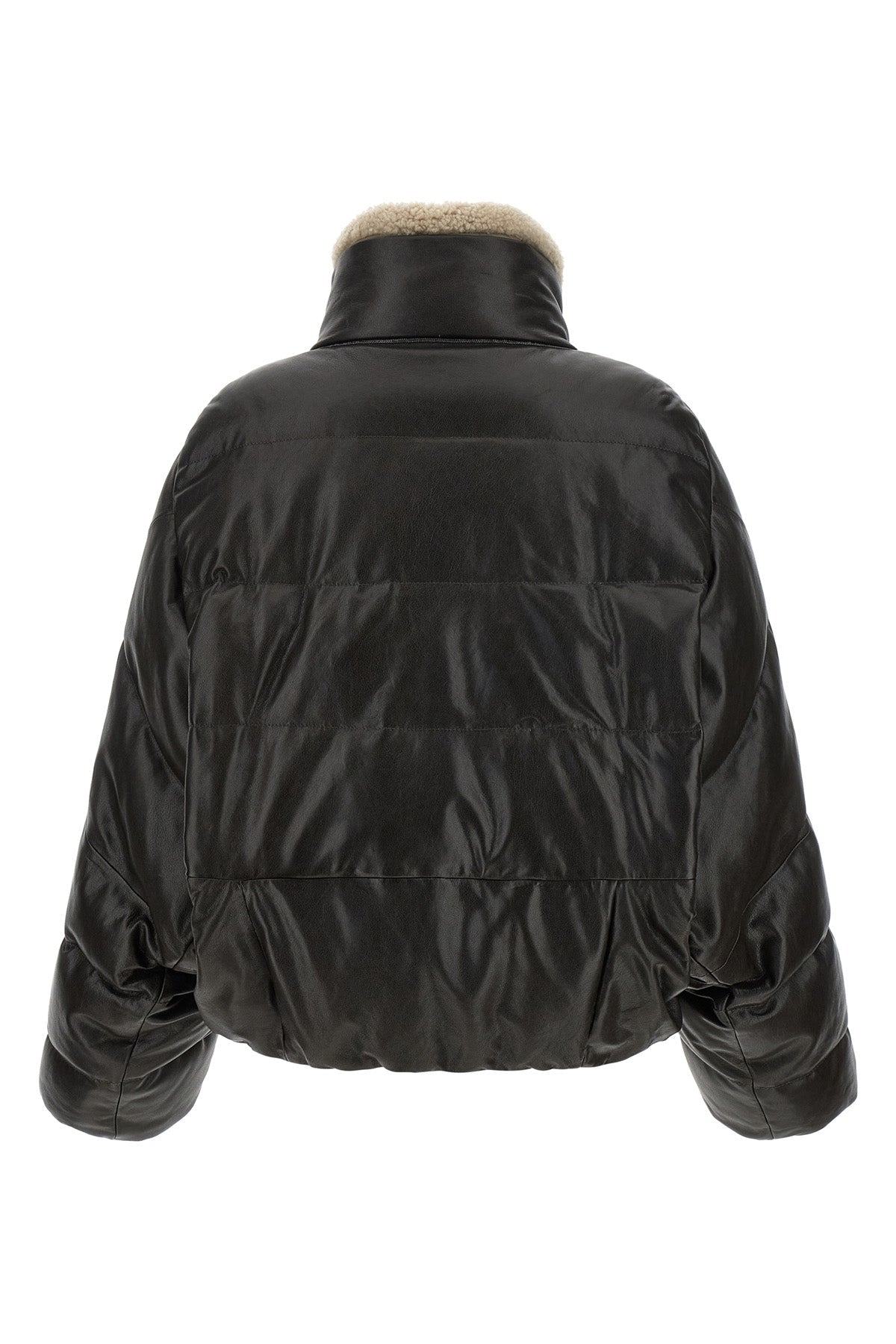 Padded Leather Jacket