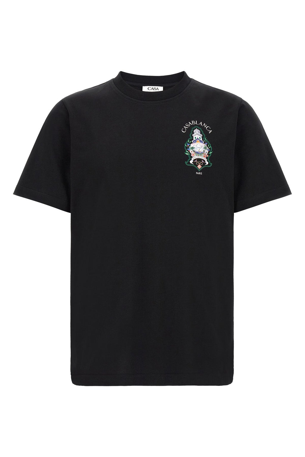 Casablanca Organic Cotton T-Shirt with Graphic Print