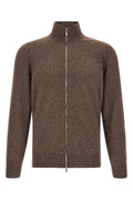 Brunello Cucinelli High Neck Zip Cardigan
