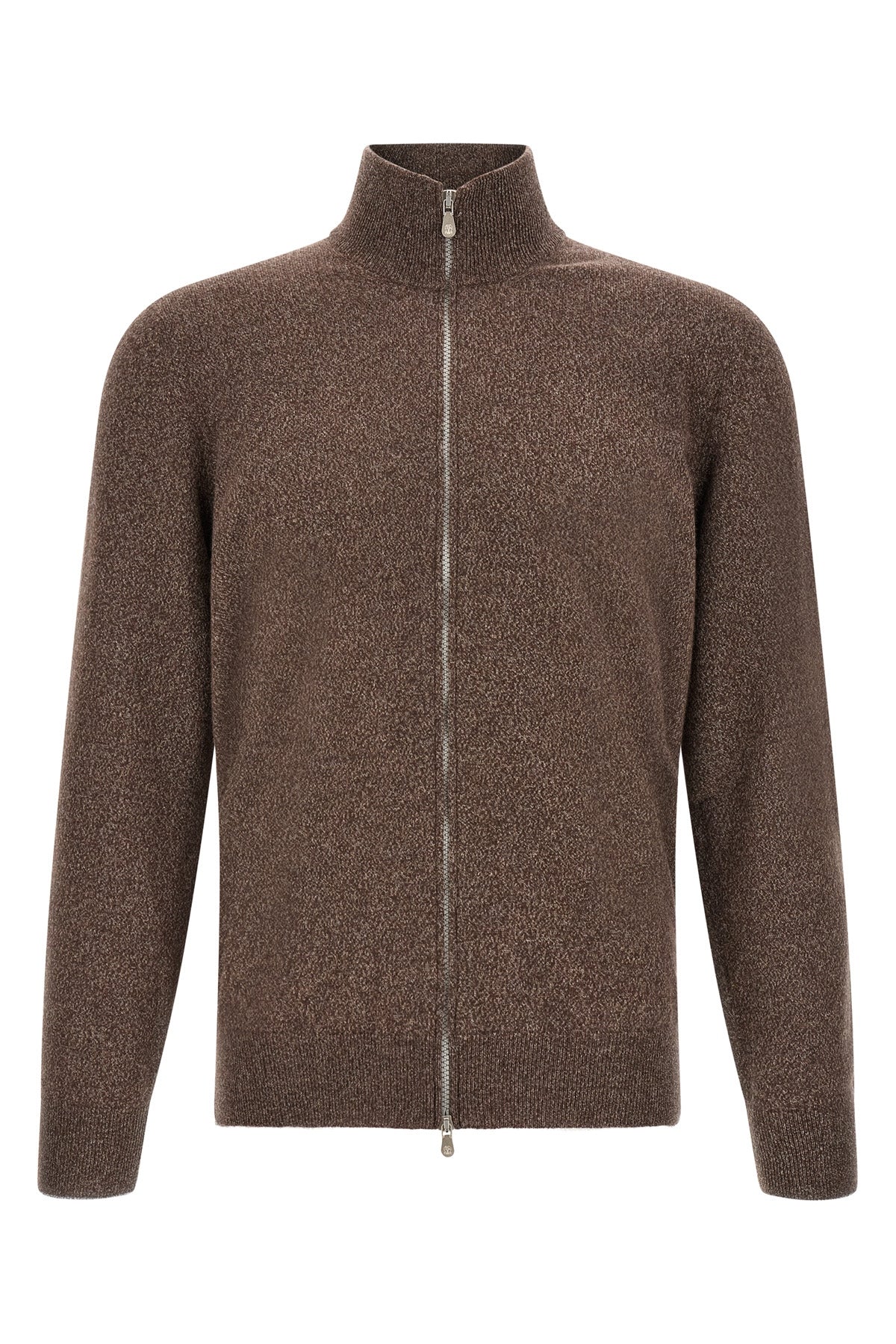 Brunello Cucinelli High Neck Zip Cardigan