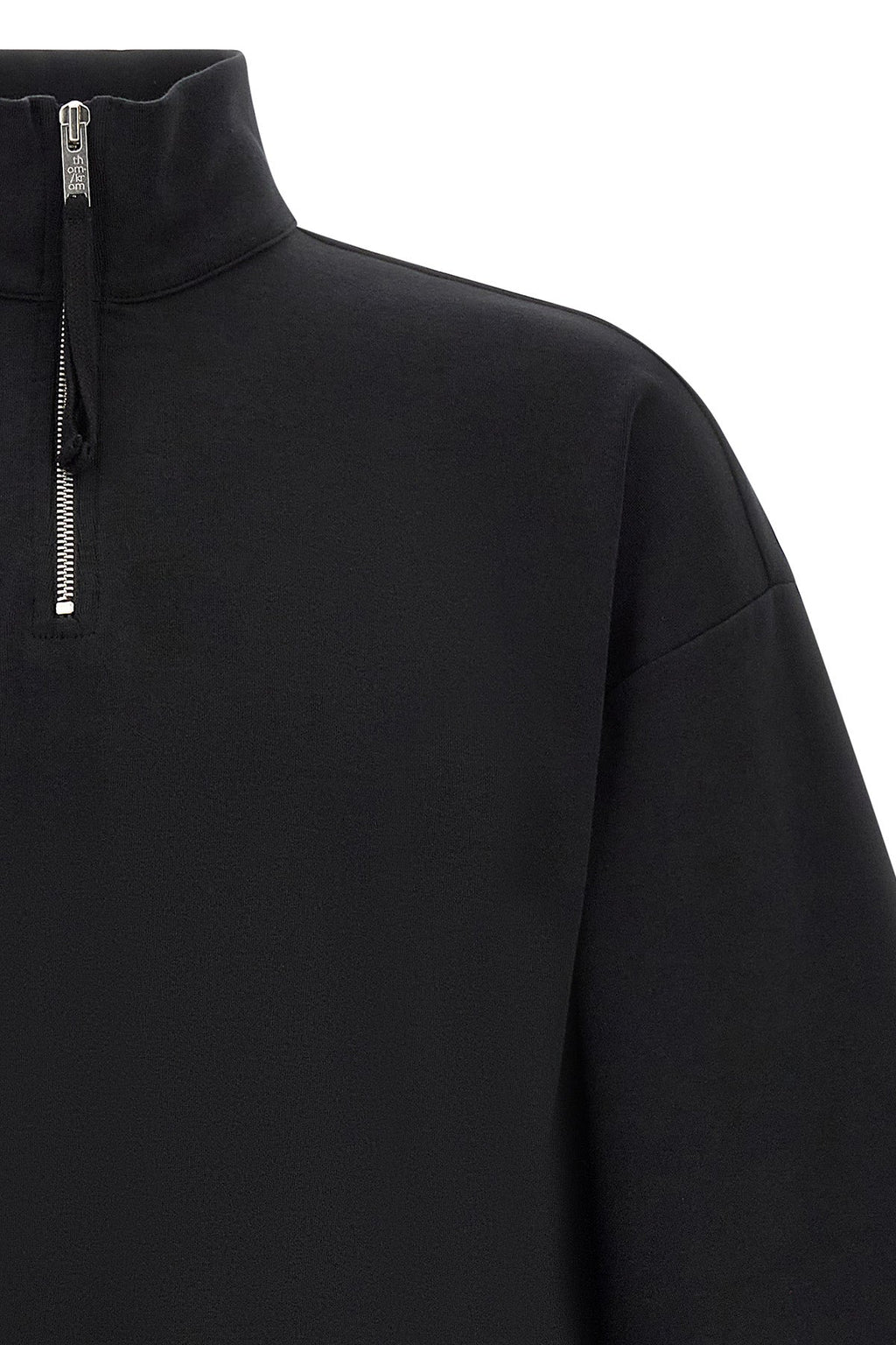 Thom Krom Half-Zip Oversized T-Shirt