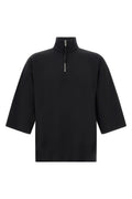 Thom Krom Half-Zip Oversized T-Shirt