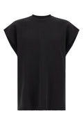 Thom Krom Sleeveless Sweatshirt with Raw Edges
