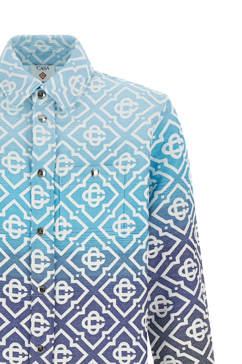 Shacket 'Monogram Gradient Jacquard' – Rosalina