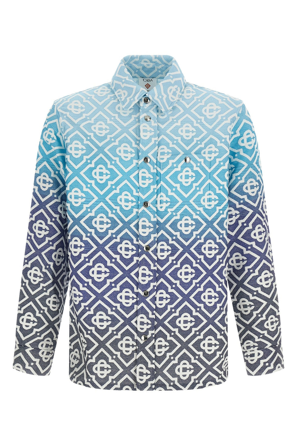 Shacket 'Monogram Gradient Jacquard' – Rosalina