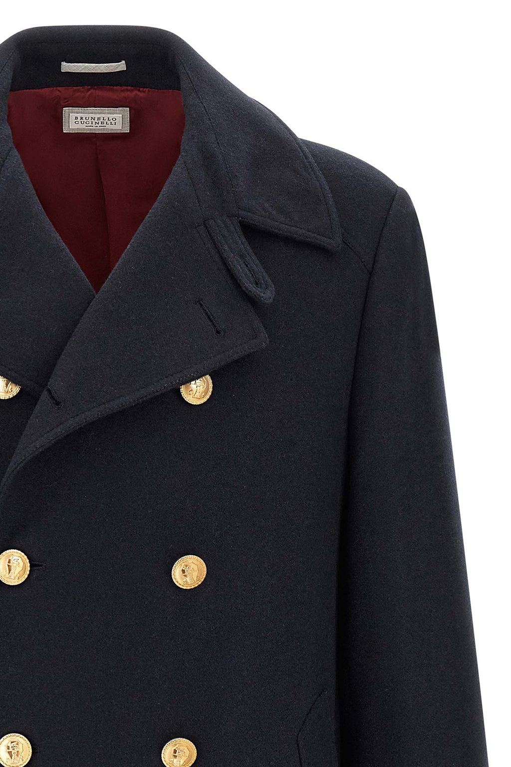 Double-breasted coat