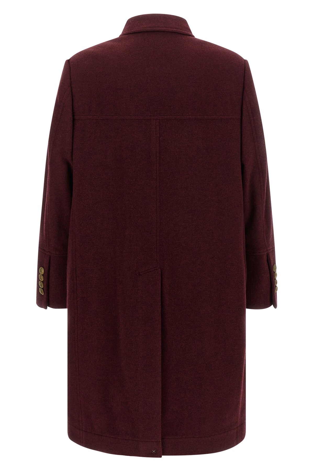 Cashmere double-breasted coat
