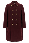 Cashmere double-breasted coat