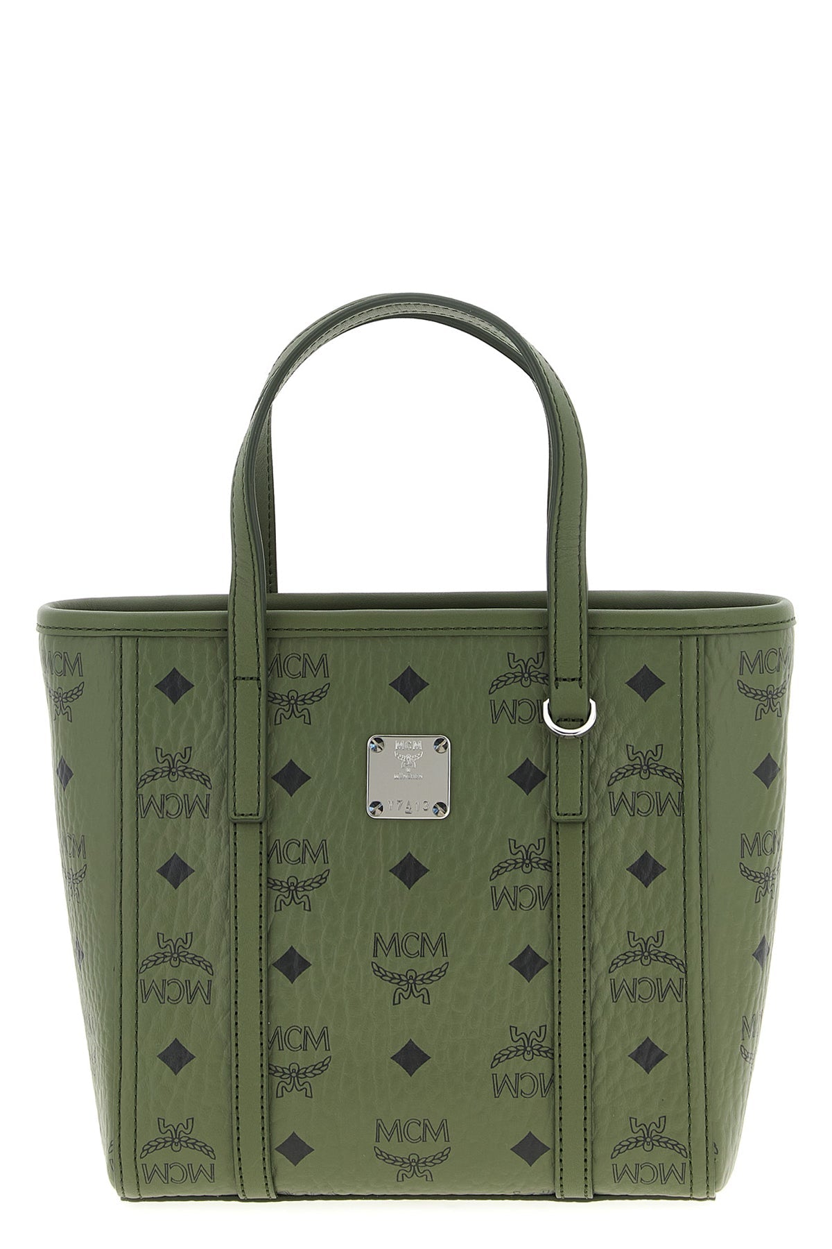 MCM Toni Mini Shopping Bag with Metal Hardware