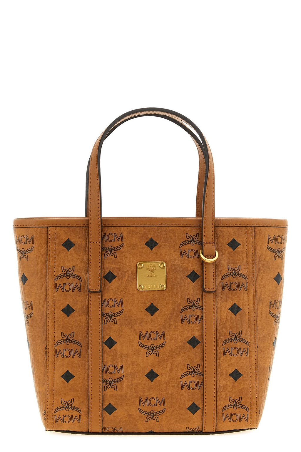 MCM Toni Mini Shopper Bag with Visetos Monogram