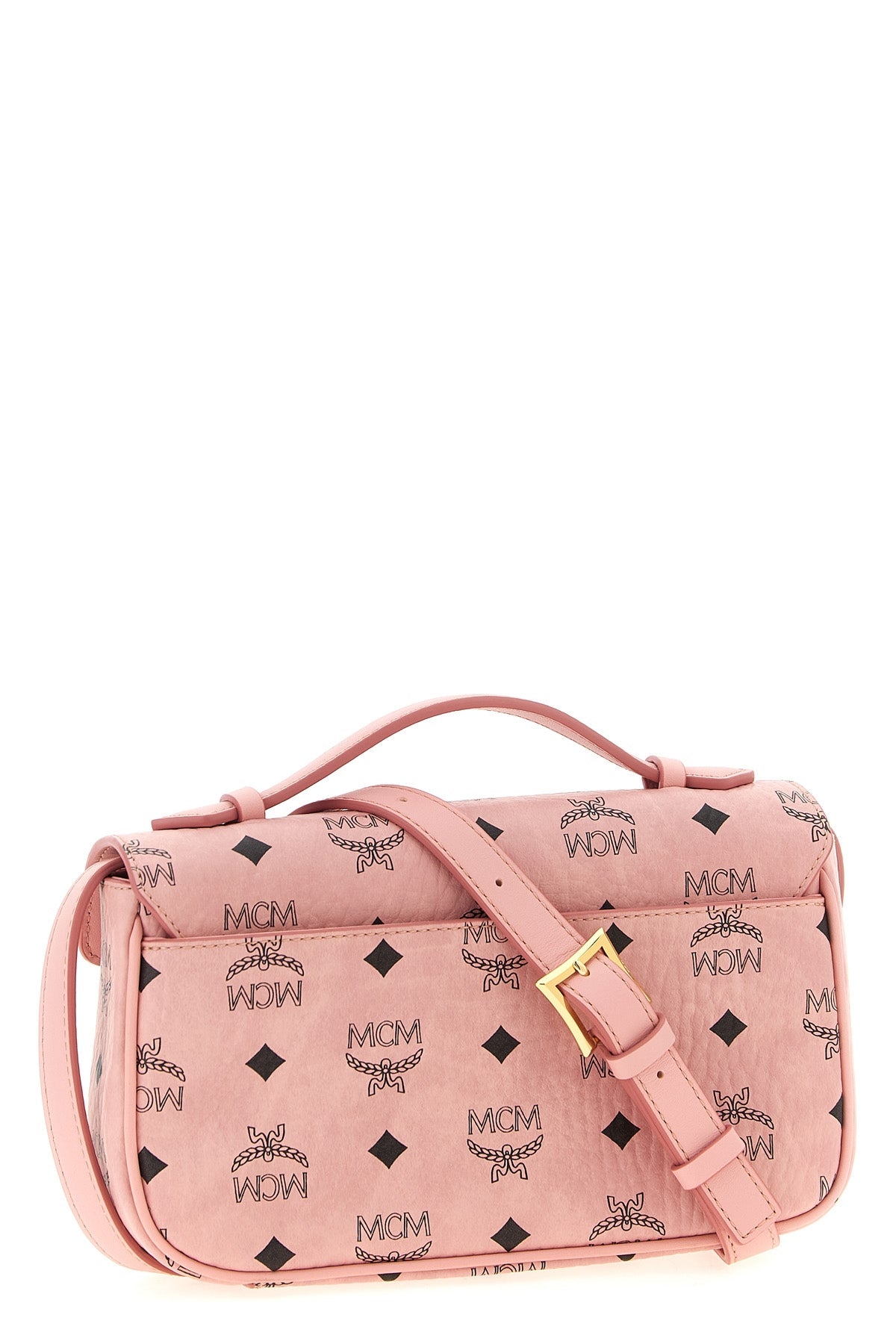 MCM Tracy Crossbody Bag - Laurel Lock Closure