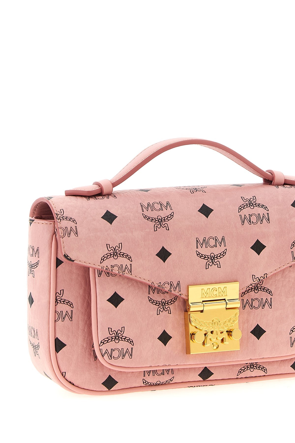 MCM Tracy Crossbody Bag - Laurel Lock Closure