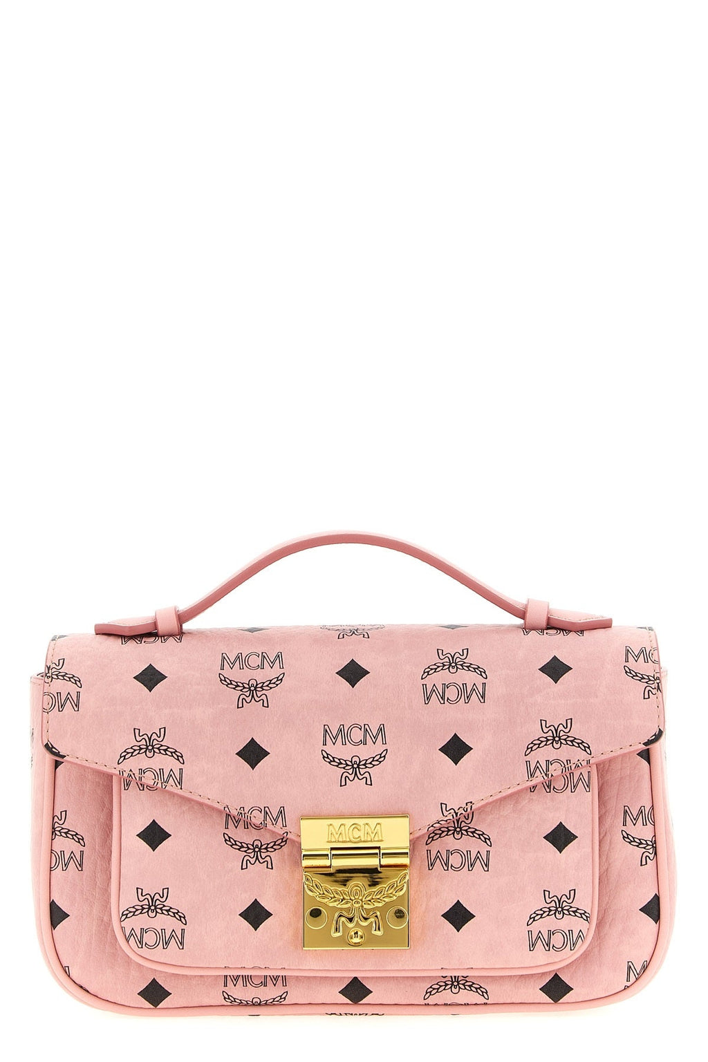 MCM Tracy Crossbody Bag - Laurel Lock Closure
