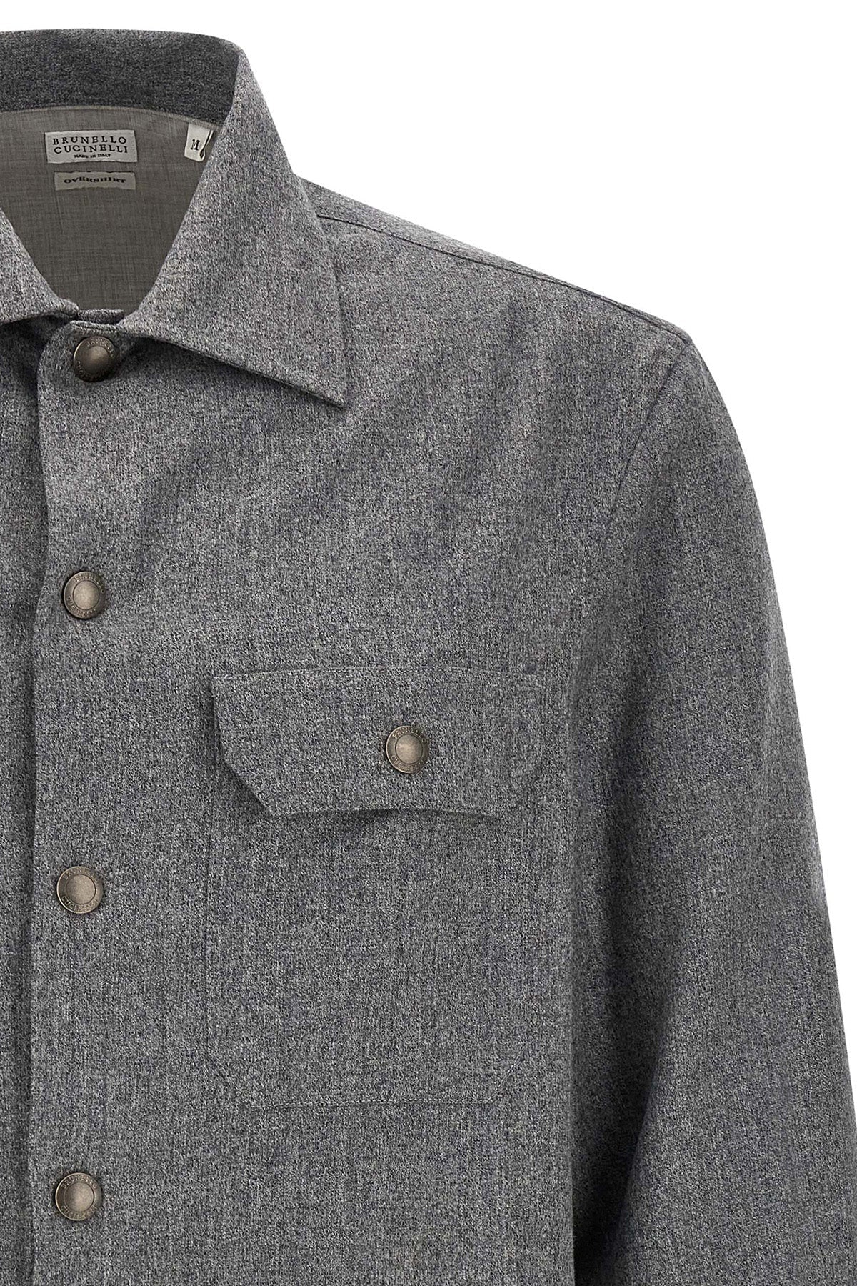 Flannel overshirt