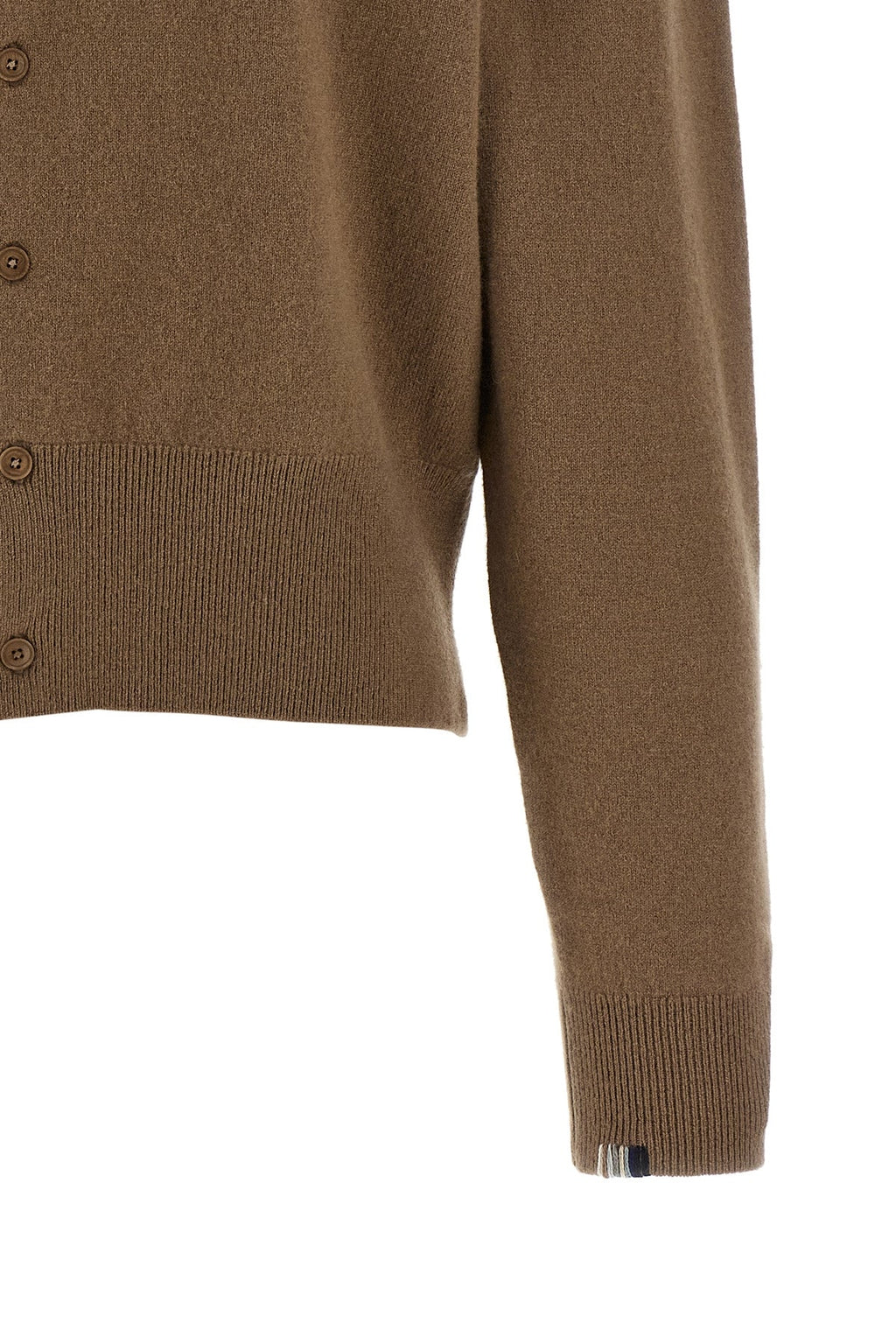 Extreme Cashmere Cardigan With Dropped Shoulders