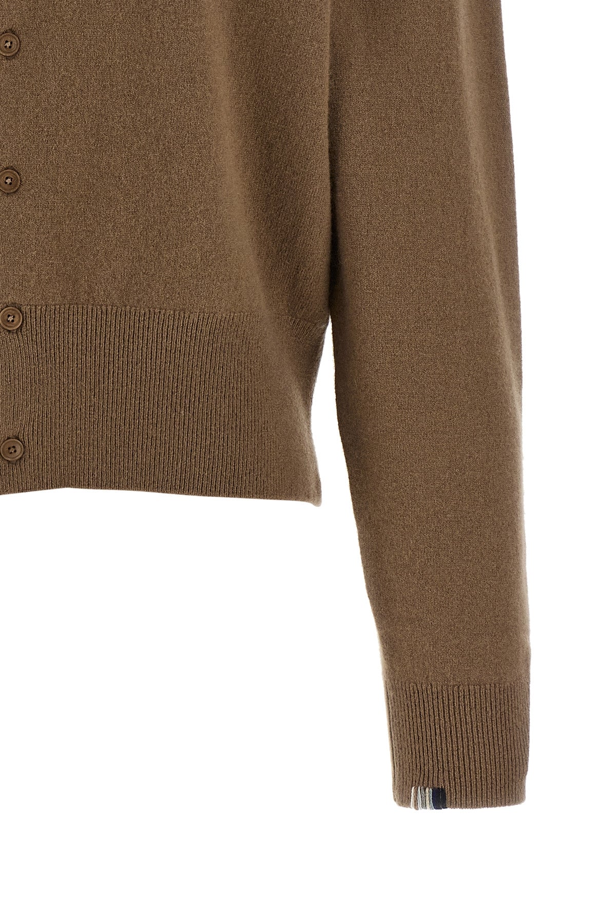 Extreme Cashmere Cardigan With Dropped Shoulders